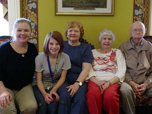 Four Generations Visit SHS