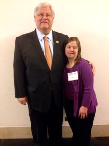 With Representative Marchant from Texas